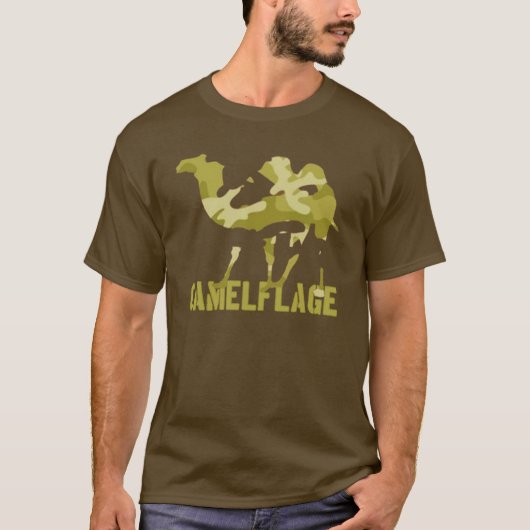 camelflage-shirt t-shirt (Voorkant)