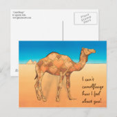 Camelflouge Briefkaart (Voorkant / Achterkant)