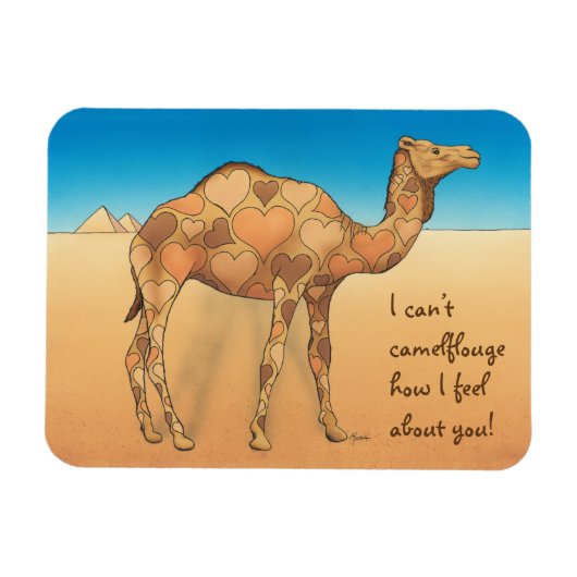 Camelflouge Magneet (Horizontaal)