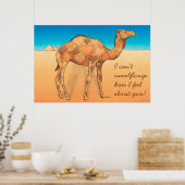 Camelflouge Poster (Keuken)