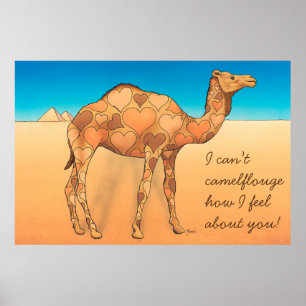 Camelflouge Poster