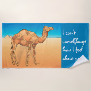 Camelflouge Strandlaken