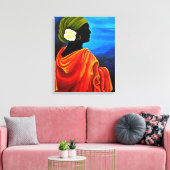 Camelia 2008 canvas afdruk (Insitu (Woonkamer))