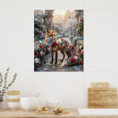 Camelia Fox Garden Grace Poster (Keuken)