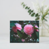 Camelias Briefkaart (Staand voorkant)