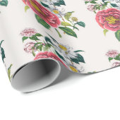 Camelia's-inpakpapier Cadeaupapier (Rol Hoek)