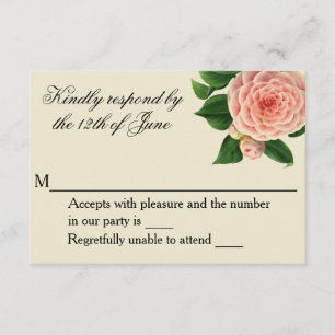 Camellia Botanical RSVP