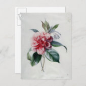 Camellia Briefkaart (Voorkant / Achterkant)