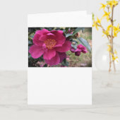 Camellia, carte (Fleur jaune)
