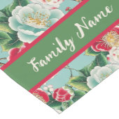 Camellia Pattern Korte Tafelloper (Hoek)