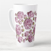 Camellia Roos Garden Flowers Latte Mok (Linkerhoek)