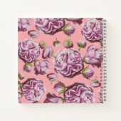 Camellia Rose Garden Fleurs Cahier (Dos)