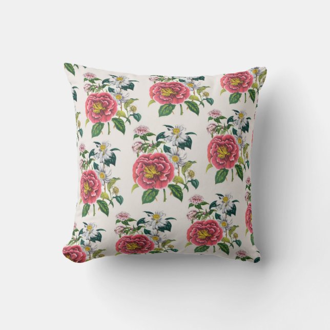 Camellias Pillow Kussen (Voorkant)