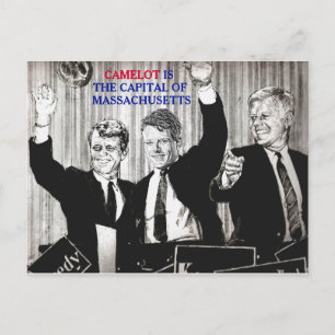 Camelot is de hoofdstad van Massachusetts Briefkaart