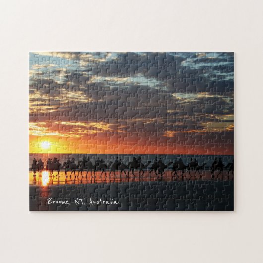 Camels, Cable Beach, Broome, Australie - Puzzle (Horizontal)