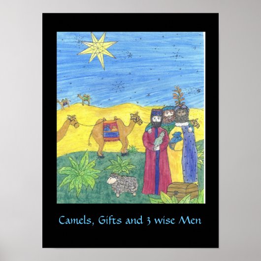 CAMELS CADEAUX ET TROIS HOMMES SAGES poster (Devant)