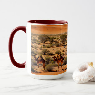 Camels Dans L'Extérieur Australien, Mug
