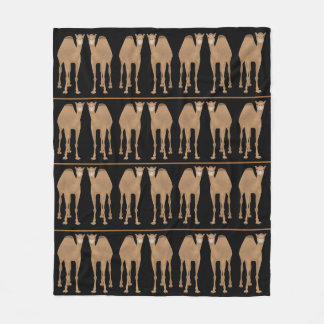 Camels fleece deken