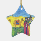 CAMELS GIFTS EN DRIE WISE MANNEN: ster ornament (Rechts)
