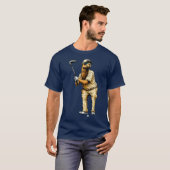 Camels Golfer / Golf Camel T-shirt (Voorkant volledig)