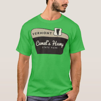 Camels Hump State Park Vermont Welkomstbord T-shirt