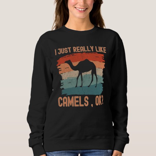 Camels I just Really Like Camels Ok Trui (Voorkant)