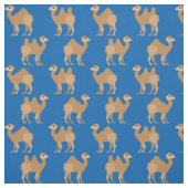 Camels Imprimer le tissu Bleu (Échantillon)