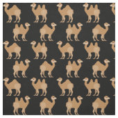 Camels Imprimer le tissu Noir (Échantillon)