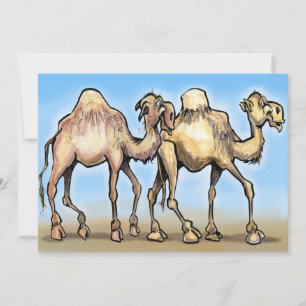 Camels Invitation Kaart