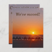 Camels Moving Announge met Sunset Back Aankondiging (Voorkant / Achterkant)