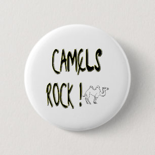 Camels Rock. Knoop Ronde Button 5,7 Cm