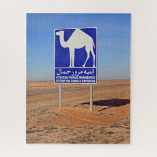Camels sign, Tunesië 520-pc Legpuzzel