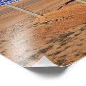 Camels-teken, Tunesië Foto Afdruk (Hoek)