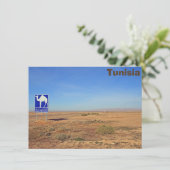 Camels-teken, Tunesische kaart (Staand voorkant)