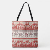 Camels Train, Camels Pattern, woestijnpatroon Draagtas (Voorkant)