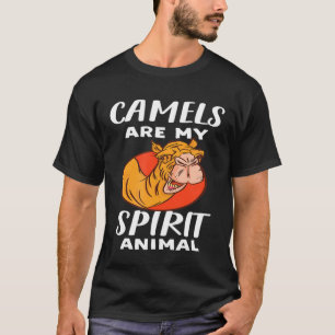 Camels zijn mijn dierlijk dierlijk kamel t-shirt