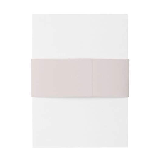 Cameo Blush Personalized Wedding Uitnodigingen Wikkel (Achterkant Voorbeeld)