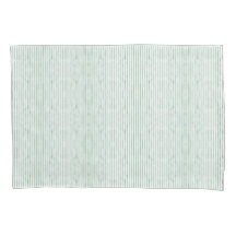 Cameo Green Waterverf Stripes King Duvet