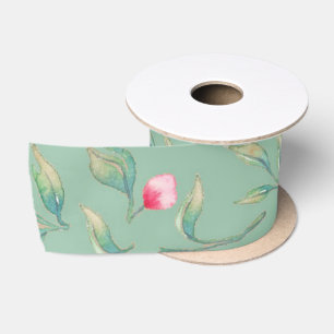 Cameo Green Wedding Satin Ribbon Lint