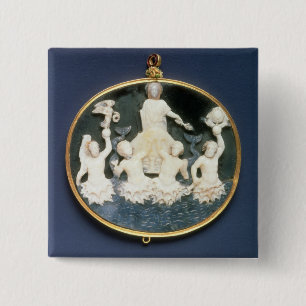 Cameo herdenking van de marineoverwinning van vierkante button 5,1 cm
