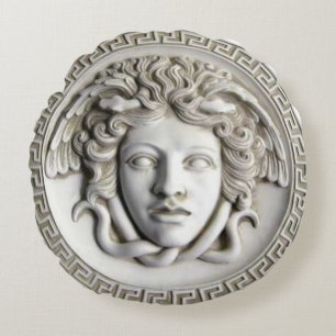 Cameo Medusa Rond Kussen