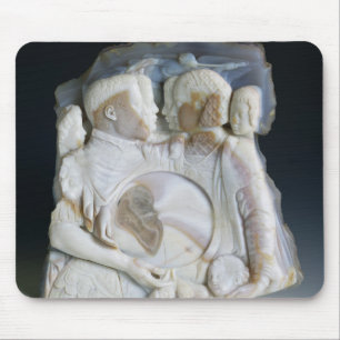 Cameo met Cosimo de Medici (1519-74) en zijn Muismat
