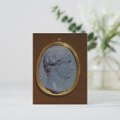 Cameo met profiel Tiberius Briefkaart (Staand voorkant)
