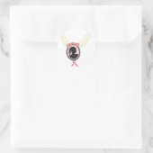 cameo ronde sticker (Tas)