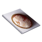  Cameo vrouwen silhouet Notitieboek (Rechterzijde)