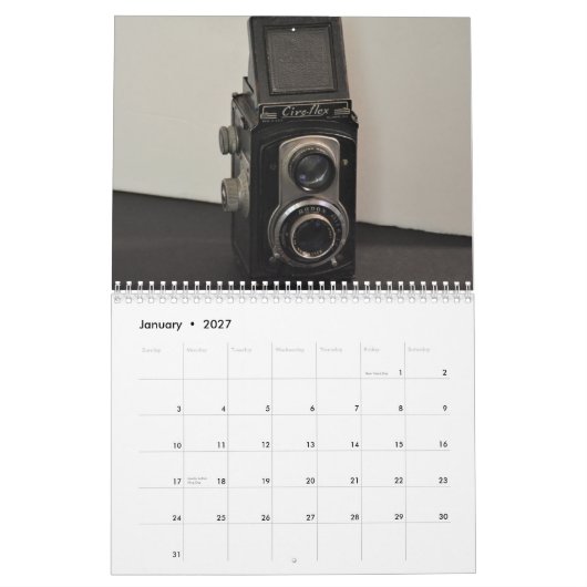 Camera 2026 - Kalender (Jan 2027)