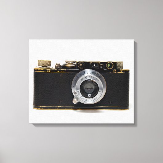 CAMERA 3 German Rangefinder 1932 - Canvas Afdruk (Voorkant)
