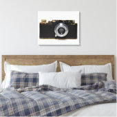 CAMERA 3 German Rangefinder 1932 - Canvas Afdruk (Insitu (Slaapkamer))