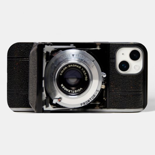 CAMERA 5b Duitse vouwcamera Case-Mate iPhone Case (Achterkant (horizontaal))