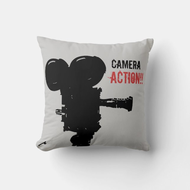 Camera Action Pillow Kussen (Voorkant)